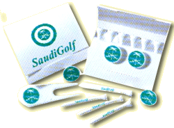 Promotional golf tees